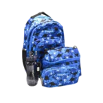 Bodypack 4 Dinosour Design Blue Backpack Set