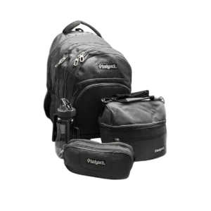 Bodypack Black 4pcs Backpack Set