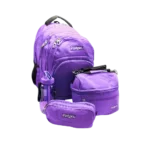 Bodypack Purple 4Pcs Backpack Set