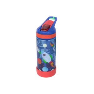 Cool Gear 5414 Navy Blue & Orange 473ml Water Bottle