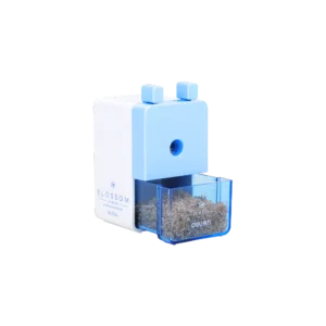 Deli 0744 Rotary Blue Pencil Sharpener1