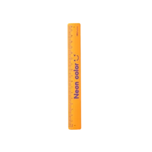 Deli 18cm Flexible E6206 Orange Ruler