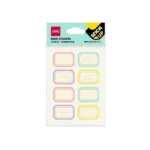 Deli A60002 8Pcsx6 Name Stickers