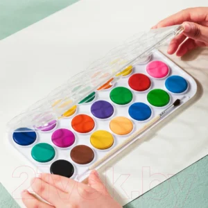 Deli C2021 Watercolor Paint with Brush1