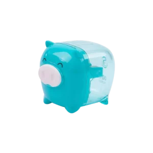 Deli E0557 Aqua Pig Pencil Sharpener1