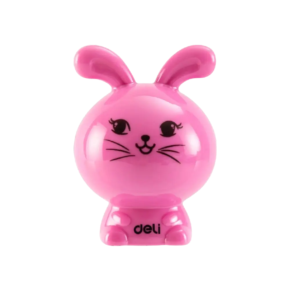 Deli E0560 Fuchsia Rabbit Pencil Sharpener