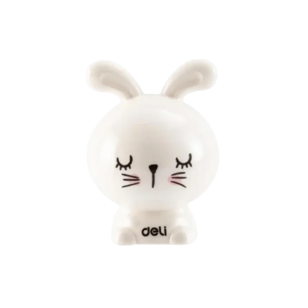 Deli E0560 White Rabbit Pencil Sharpener