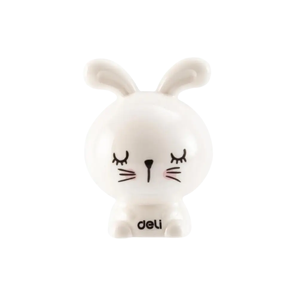 Deli E0560 White Rabbit Pencil Sharpener