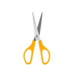 Deli E0603 Yellow 170mm Scissor1