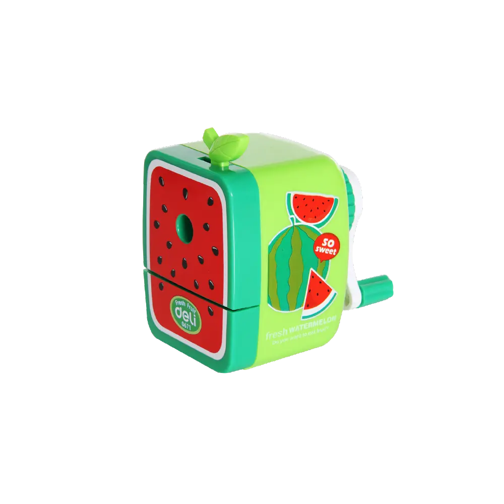 Deli E0671 Rotary Watermelon Pencil Sharpener