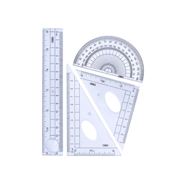 Deli E9597 Ruler Set