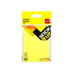 Deli EA02402 Yellow Sticky Notes