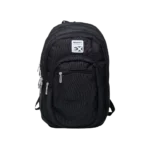 Exsport 2425201 Melange Black 4 Zipper Backpack