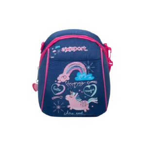 Exsport 2425305 Unicorn Design Navy Blue Small Lunch Bag