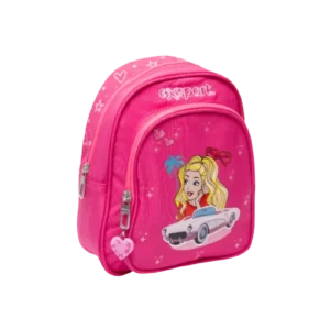 Exsport 2425313 Barbie Design Fuchsia Small 1 Zippers Backpack1