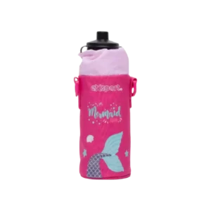 Exsport 2425326 Stainless Water Bottle With Fuchsia Case Memaid Design