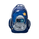 Exsport 2425331 Space Design Navy blue Large 3 Zippers Backpack