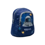 Exsport 2425333 Space Design Navy Blue Small 1 Zippers Backpack1