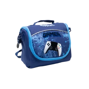 Exsport 2425345 Gamer Design Navy Blue Lunch Bag1