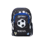 Exsport 2425353 Football Design Black Small 1 Zippers Backpack