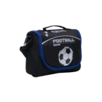 Exsport 2425355 Football Design Black Lunch Bag1