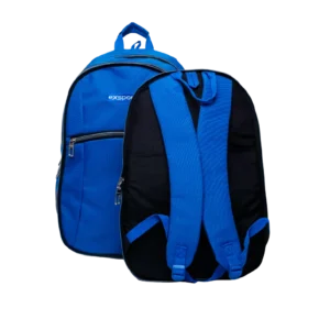 Exsport 2425502 Blue 3 Zippers 2in1 Backpack1