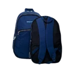 Exsport 2425502 Navy Blue 3 Zippers 2in1 Backpack1