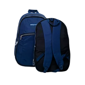 Exsport 2425502 Navy Blue 3 Zippers 2in1 Backpack1