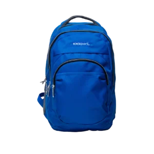 Exsport 2425503 Blue 3 Zippers Small Backpack