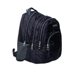 Exsport 2425503 Dark Grey 3 Zippers Small Backpack1