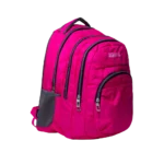 Exsport 2425503 Fuchsia 3 Zippers Small Backpack1