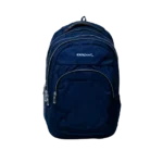 Exsport 2425503 Navy Blue 3 Zippers Small Backpack