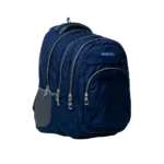 Exsport 2425503 Navy Blue 3 Zippers Small Backpack1