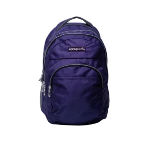 Exsport 2425503 Purple 3 Zippers Small Backpack