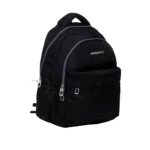 Exsport 2425505 Dark Gray 2 Zippers Small Backpack1