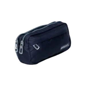 Exsport 2425510 Charcoal 2 Zippers Pencil Case1