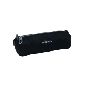 Exsport 2425512 Black 1 Zippers Pencil Case1