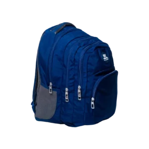 Exsport 2425602 Dark Blue 3 Zippers Backpack1