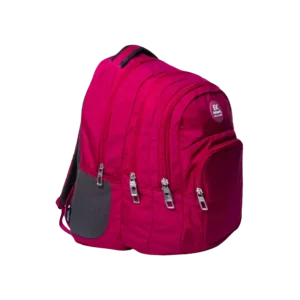 Exsport 2425602 Fuchsia 3 Zippers Backpack1