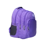 Exsport 2425602 Light Purple 3 Zippers Backpack1