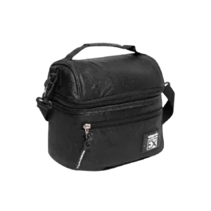 Exsport 2425804 Glitter Design Black Lunch Bag1
