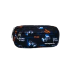 Exsport-2425916-Gaming-Design-2-Zippers-Blue-Pencil-Case