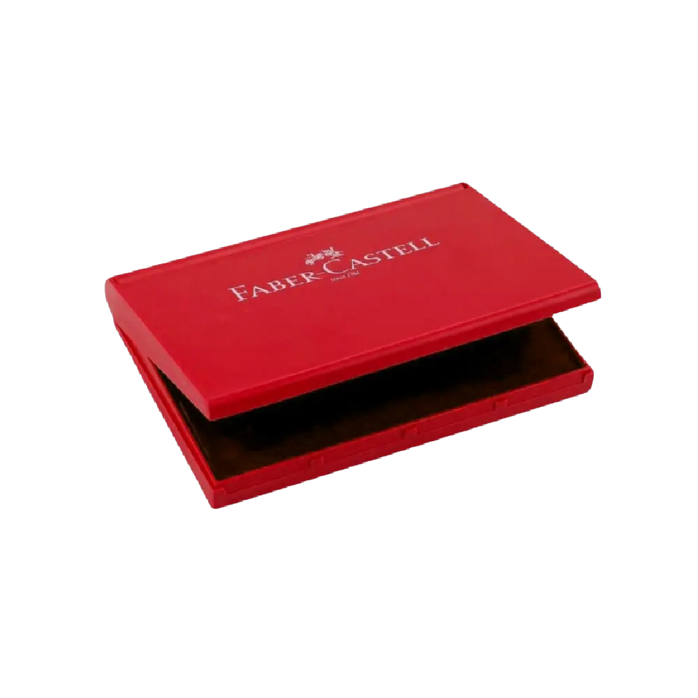 Faber-Castell-11x6.9cm-Red-16494921-Stamp-Pad Faber Castell 11x6.9cm Red 16494921 Stamp Pad