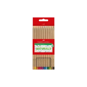 Faber-Castell 12 Colors 115012 Naturals Coloring Pencils Set