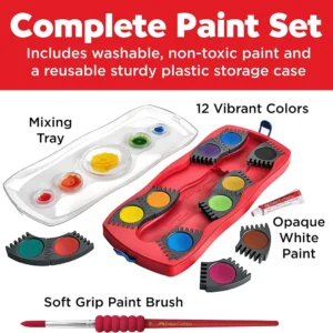 Faber Castell 12 Colors 125023 Paint Palette1