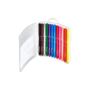 Faber Castell 12 Colors 555316 Marker Pens Set with Hard Case1