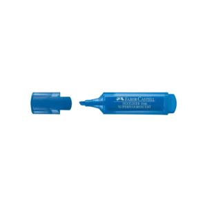 Faber Castell 1546 Transparent Body Blue Highlighter1