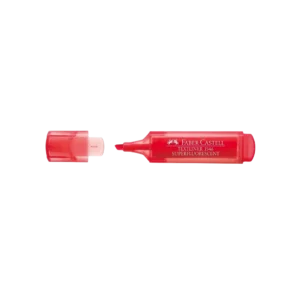 Faber Castell 1546 Transparent Body Red Highlighter1