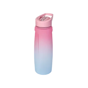 Gradient Glow 800ml Pink & Blue Water Bottle