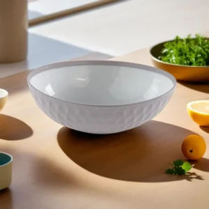 Hobby Life 1.6L Pink Oval Patterned Bowl1